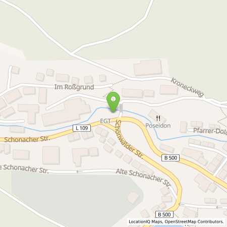 Standortübersicht der Strom (Elektro) Tankstelle: EGT Energie GmbH in 78098, Triberg