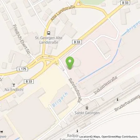 Standortübersicht der Tankstelle EGT Energie GmbH in 78112 St. Georgen