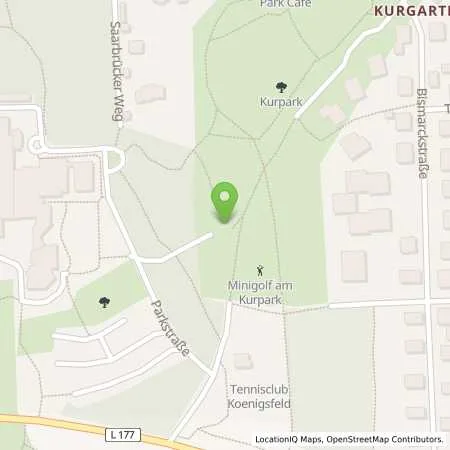 Standortübersicht der Tankstelle Energiedienst Holding AG in 78126 Königsfeld