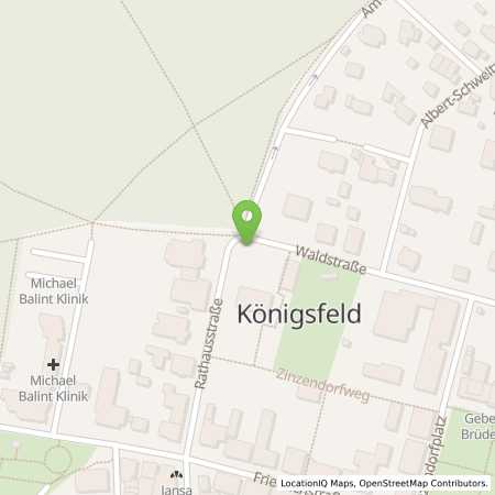 Standortübersicht der Strom (Elektro) Tankstelle: Energiedienst Holding AG in 78126, Knigsfeld