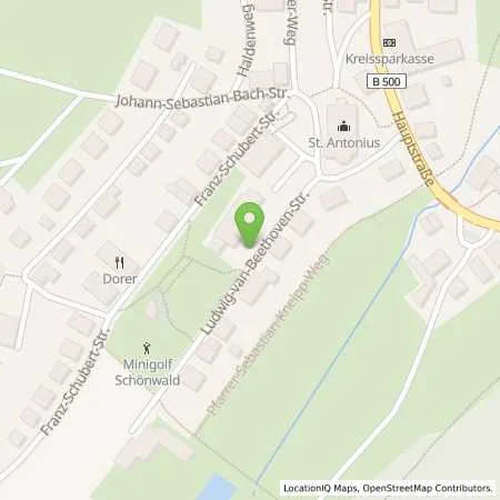 Standortübersicht der Tankstelle EGT Energie GmbH in 78141 Schönwald