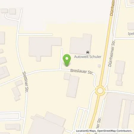 Standortübersicht der Tankstelle Autowelt Schuler Donaueschingen GmbH in 78166 Donaueschingen