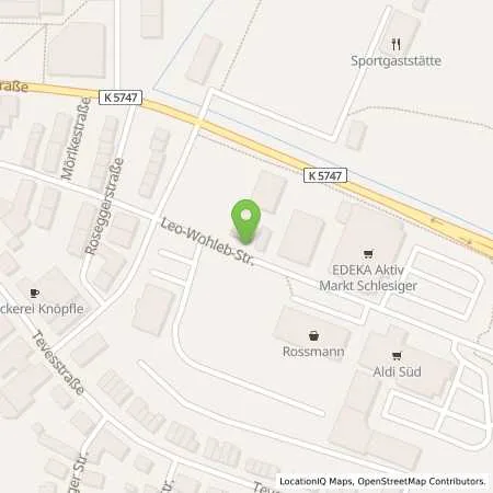 Standortübersicht der Tankstelle Energieversorgung Südbaar GmbH & Co. KG in 78176 Blumberg