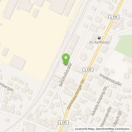 Standortübersicht der Tankstelle Energiedienst Holding AG in 78183 Hüfingen