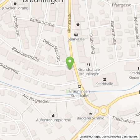 Standortübersicht der Strom (Elektro) Tankstelle: Energiedienst Holding AG in 78199, Braeunlingen