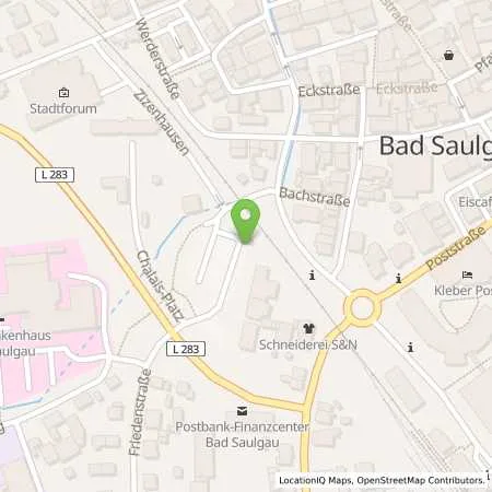 Standortübersicht der Tankstelle Stadtwerk am See GmbH & Co. KG in 88348 Bad Saulgau