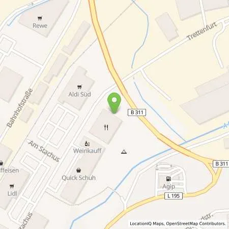 Standortübersicht der Tankstelle EnBW mobility+ AG und Co.KG in 88605 Meßkirch