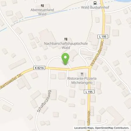 Standortübersicht der Tankstelle EnBW mobility+ AG und Co.KG in 88639 Wald