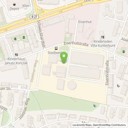 Standortübersicht der Tankstelle Stadtwerke Tübingen GmbH in 72072 Tübingen