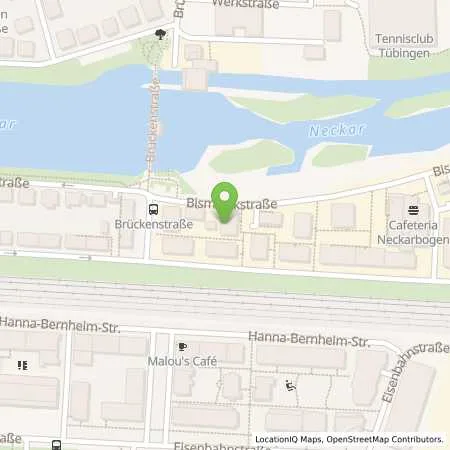 Standortübersicht der Tankstelle Stadtwerke Tübingen GmbH in 72072 Tübingen