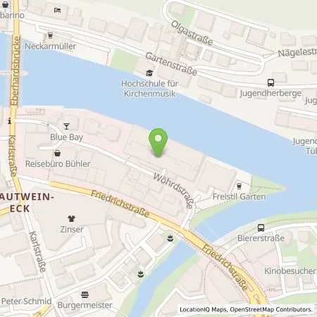 Standortübersicht der Tankstelle Stadtwerke Tübingen GmbH in 72072 Tübingen