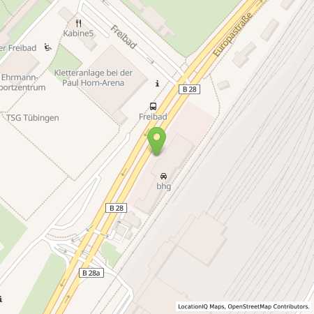 Standortübersicht der Strom (Elektro) Tankstelle: bhg Autohandelsgesellschaft mbH in 72072, Tbingen