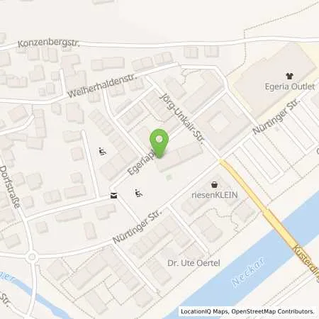 Standortübersicht der Tankstelle Stadtwerke Tübingen GmbH in 72074 Tübingen