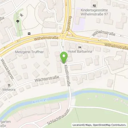 Standortübersicht der Tankstelle Stadtwerke Tübingen GmbH in 72074 Tübingen