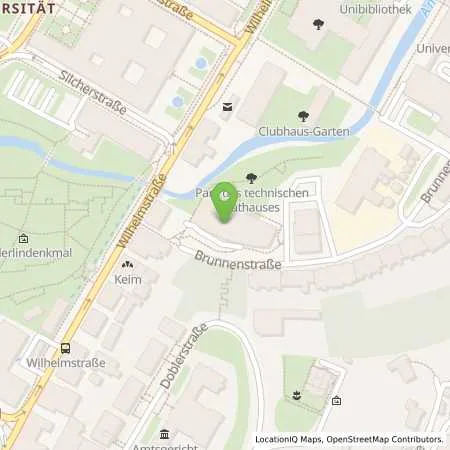 Standortübersicht der Tankstelle Stadtwerke Tübingen GmbH in 72074 Tübingen