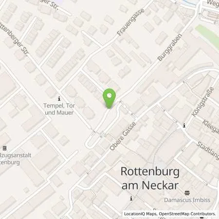 Standortübersicht der Tankstelle Stadtwerke Rottenburg am Neckar GmbH in 72108 Rottenburg am Neckar