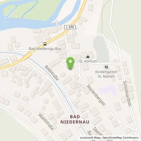 Standortübersicht der Tankstelle Elektrizitätswerk Karl Stengle GmbH & Co. KG in 72108 Rottenburg