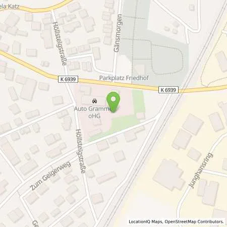 Standortübersicht der Tankstelle Auto Grammer e.K. in 72108 Rottenburg am Neckar