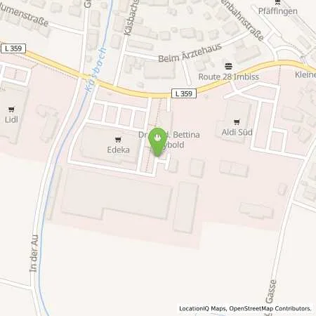 Standortübersicht der Tankstelle Hofer Elektrotechnik GmbH in 72119 Ammerbuch