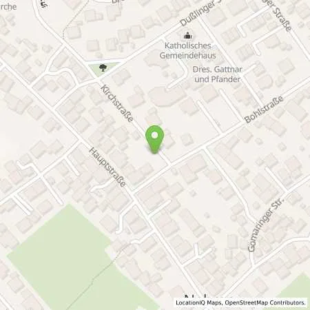 Standortübersicht der Tankstelle EnBW mobility+ AG und Co.KG in 72147 Nehren