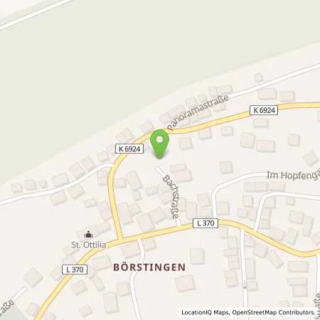 Standortübersicht der Tankstelle EnBW mobility+ AG und Co.KG in 72181 Starzach Börstingen