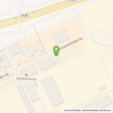 Standortübersicht der Tankstelle Reusch Energietechnik GmbH in 72770 Reutlingen