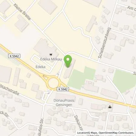 Standortübersicht der Tankstelle Energiedienst Holding AG in 78187 Geisingen