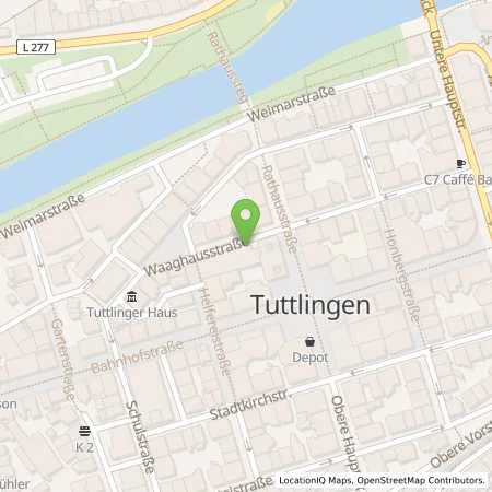 Standortübersicht der Tankstelle EnBW mobility+ AG und Co.KG in 78532 Tuttlingen