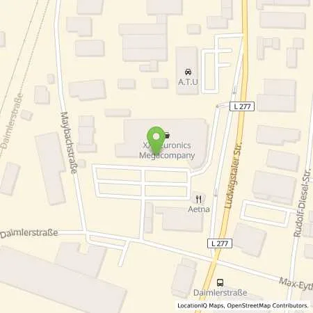 Standortübersicht der Tankstelle EnBW mobility+ AG und Co.KG in 78532 Tuttlingen