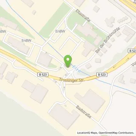 Standortübersicht der Tankstelle EnBW mobility+ AG und Co.KG in 78532 Tuttlingen