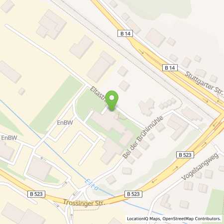 Standortübersicht der Strom (Elektro) Tankstelle: EnBW mobility+ AG und Co.KG in 78532, Tuttlingen