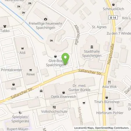 Standortübersicht der Tankstelle EnBW mobility+ AG und Co.KG in 78549 Spaichingen