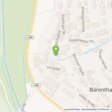 Standortübersicht der Tankstelle EnBW mobility+ AG und Co.KG in 78580 Bärenthal