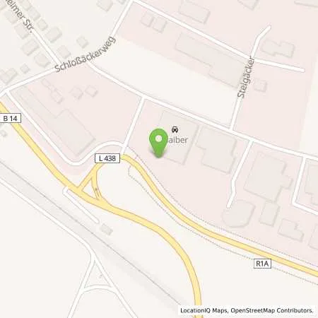 Standortübersicht der Tankstelle Autohaus Klaiber gmbH in 78582 Balgheim