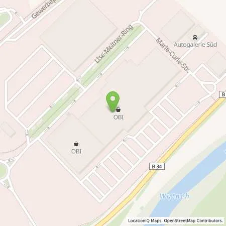 Standortübersicht der Tankstelle Stadtwerke Waldshut-Tiengen GmbH in 79761 Waldshut-Tiengen