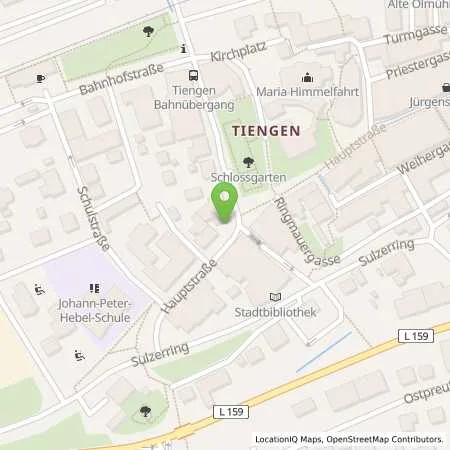 Standortübersicht der Tankstelle Energiedienst Holding AG in 79761 Waldshut-Tiengen