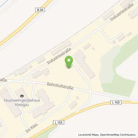 Standortübersicht der Tankstelle Energieversorgung Klettgau-Rheintal GmbH & Co. KG in 79771 Klettgau