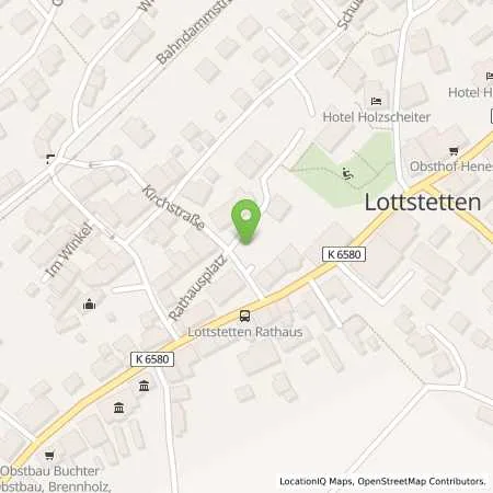 Standortübersicht der Tankstelle Energieversorgung Klettgau-Rheintal GmbH & Co. KG in 79807 Lottstetten