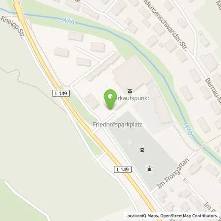 Standortübersicht der Tankstelle EnBW mobility+ AG und Co.KG in 79837 Sankt Blasien