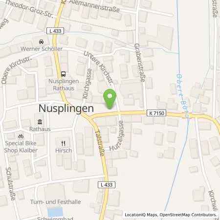 Standortübersicht der Tankstelle EnBW mobility+ AG und Co.KG in 72362 Nusplingen