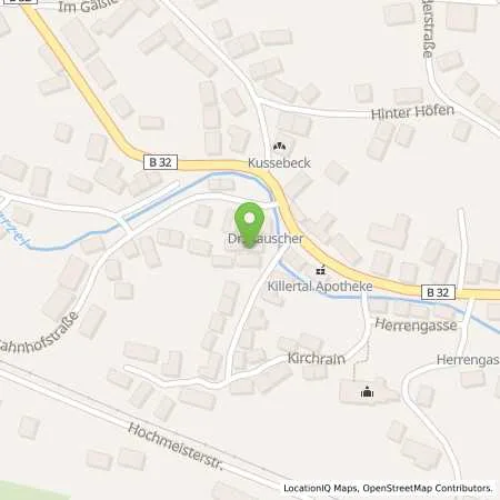 Standortübersicht der Tankstelle EnBW mobility+ AG und Co.KG in 72417 Jungingen