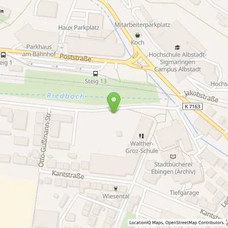 Standortübersicht der Tankstelle EnBW mobility+ AG und Co.KG in 72458 Albstadt