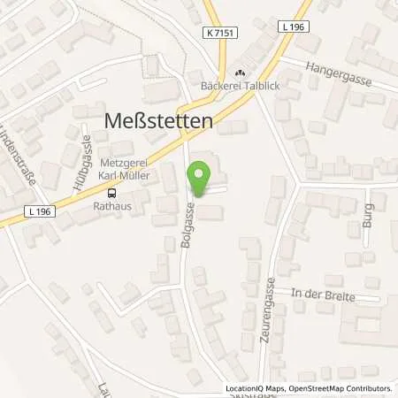 Standortübersicht der Tankstelle Stadtverwaltung Meßstetten in 72469 Meßstetten