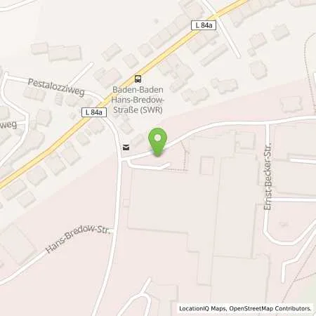 Standortübersicht der Tankstelle Stadtwerke Baden-Baden in 76530 Baden-Baden