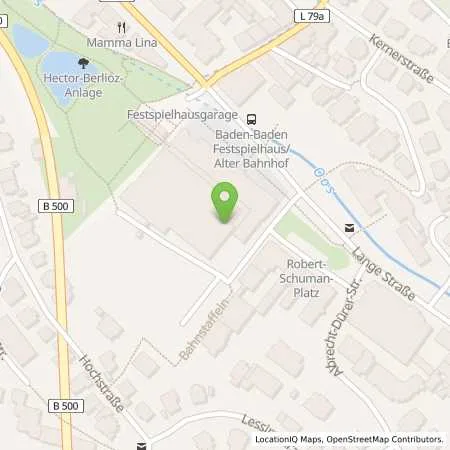 Standortübersicht der Tankstelle Stadtwerke Baden-Baden in 76530 Baden-Baden