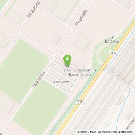 Standortübersicht der Tankstelle Stadtwerke Baden-Baden in 76532 Baden-Baden