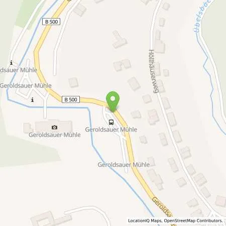 Standortübersicht der Tankstelle Stadtwerke Baden-Baden in 76534 Baden-Baden