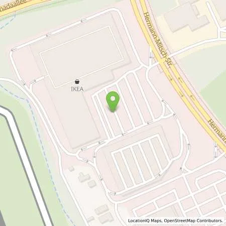 Standortübersicht der Tankstelle IKEA Deutschland GmbH in 79108 Freiburg