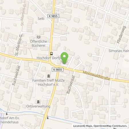 Standortübersicht der Tankstelle StromSpeicherMarkt GmbH in 79108 Freiburg im Breisgau / Ortsteil Hochdorf