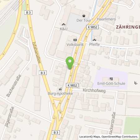 Standortübersicht der Strom (Elektro) Tankstelle: StromSpeicherMarkt GmbH in 79108, Freiburg im Breisgau
